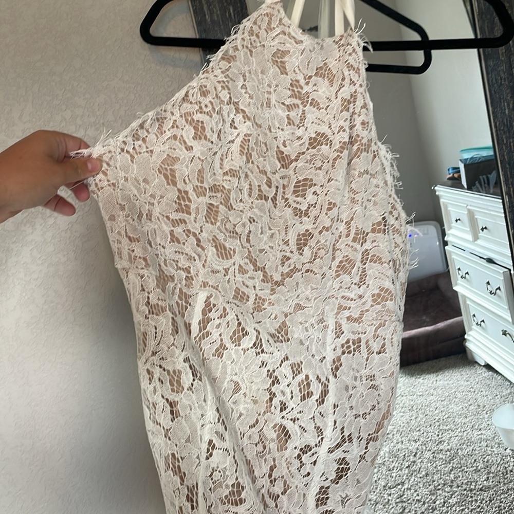 White dress